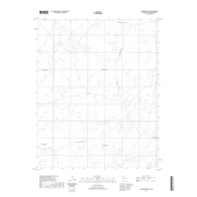 2020 Map of Standing Rock NW, 2020 Print