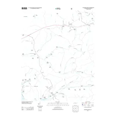 2013 Map of Standing Rock, 2013 Print