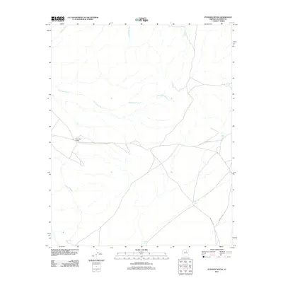 2011 Map of Standing Rocks, 2011 Print