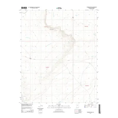 2014 Map of Standing Rocks, 2014 Print