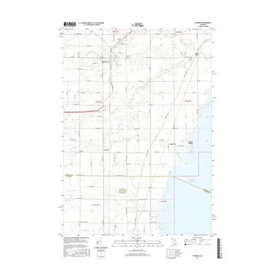 2017 Map of Standish, 2017 Print