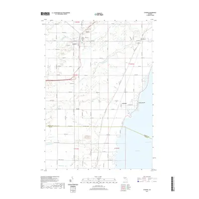 2019 Map of Standish, 2019 Print
