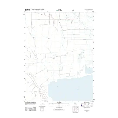 2012 Map of Standish, 2012 Print