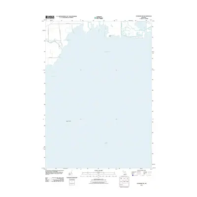 2011 Map of Standish NE, 2011 Print