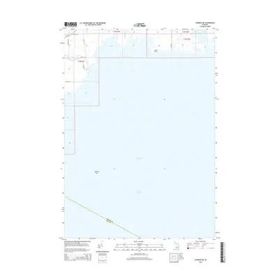 2014 Map of Standish NE, 2014 Print
