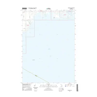 2017 Map of Standish NE, 2017 Print