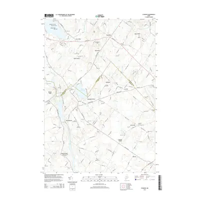 2014 Map of Standish, 2014 Print