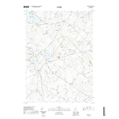 2021 Map of Standish, 2021 Print