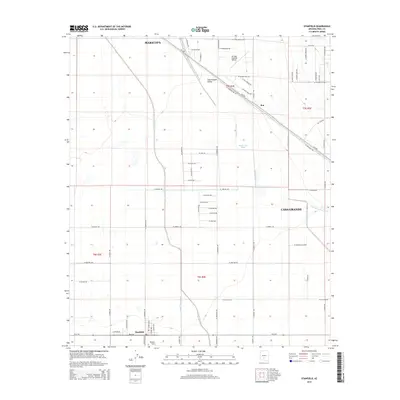 2014 Map of Stanfield, 2014 Print