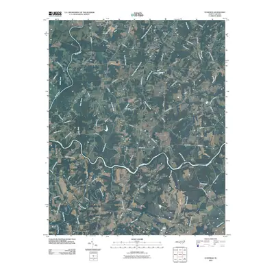 2010 Map of Stanfield, 2010 Print