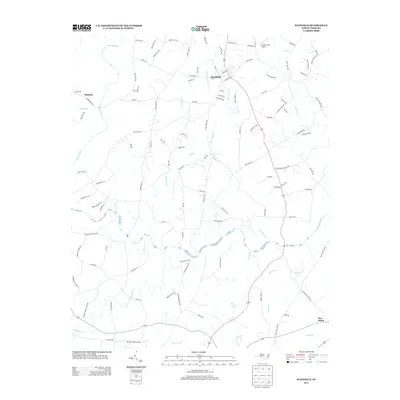 2013 Map of Stanfield, 2013 Print