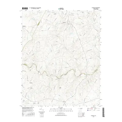 2016 Map of Stanfield, 2016 Print