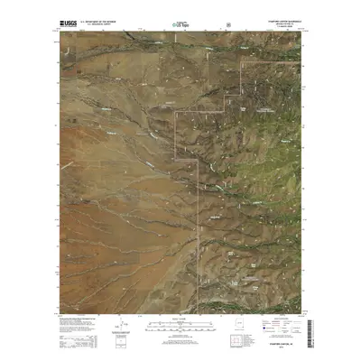 2014 Map of Stanford Canyon, 2014 Print