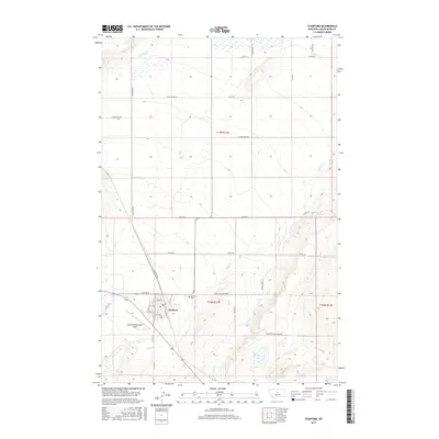 2017 Map of Stanford, 2017 Print