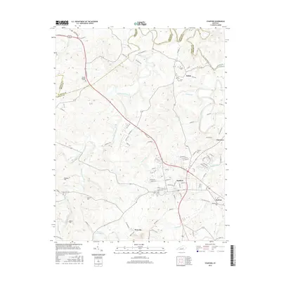 2016 Map of Stanford, 2016 Print