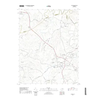 2019 Map of Stanford, 2019 Print