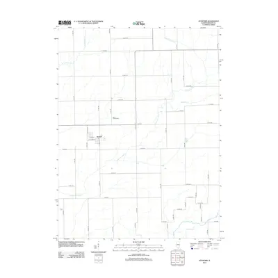 2012 Map of Stanford, 2012 Print