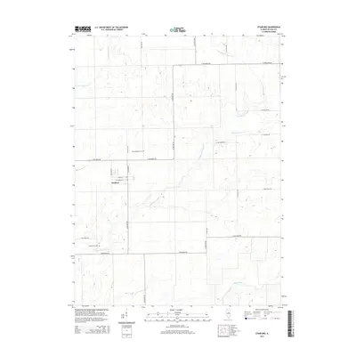2015 Map of Stanford, 2015 Print