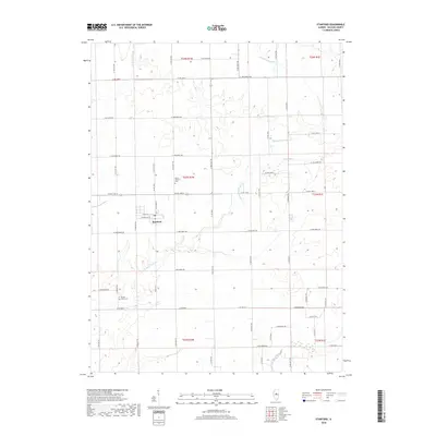 2018 Map of Stanford, 2018 Print