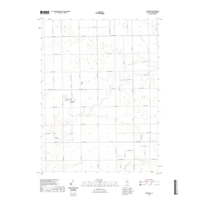 2021 Map of Stanford, 2021 Print