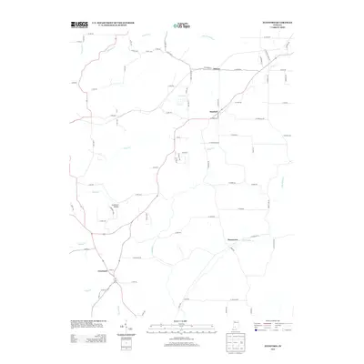 2013 Map of Stanford, 2013 Print
