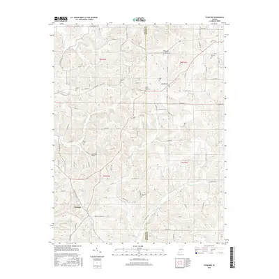 2016 Map of Stanford, 2016 Print