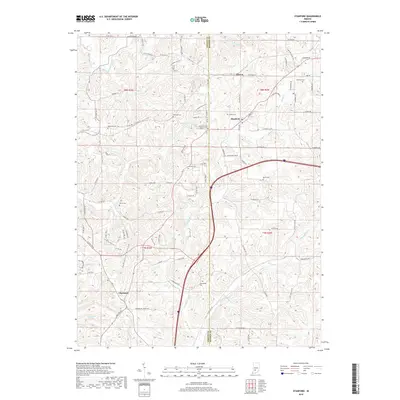 2019 Map of Stanford, 2019 Print