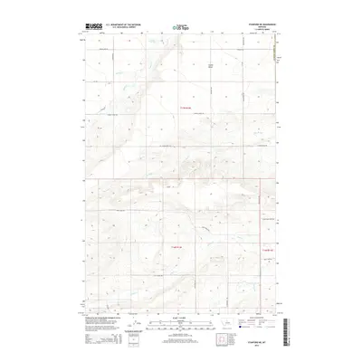 2014 Map of Stanford NE, 2014 Print