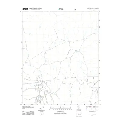 2012 Map of Stanford Tank, 2012 Print