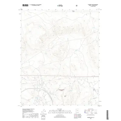 2018 Map of Stanford Tank, 2018 Print