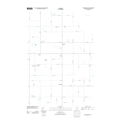 2013 Map of Stangelville, 2013 Print