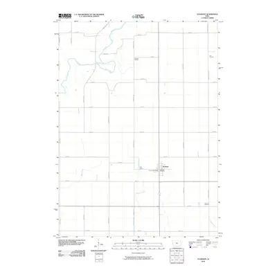 2010 Map of Stanhope, 2010 Print