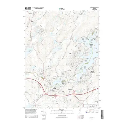 2014 Map of Stanhope, 2014 Print