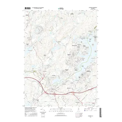2016 Map of Stanhope, 2016 Print