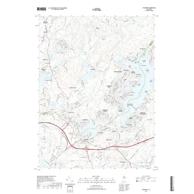2019 Map of Stanhope, 2019 Print