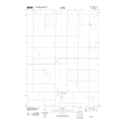2010 Map of Stanley, 2010 Print