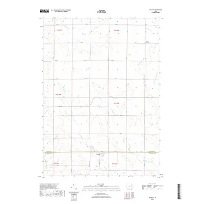 2018 Map of Stanley, 2018 Print