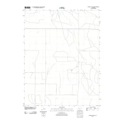 2010 Map of Stanley Gulch, 2010 Print