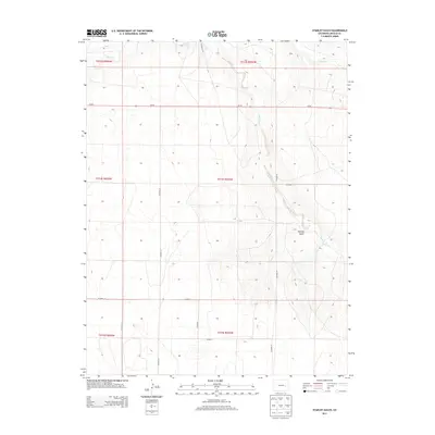 2013 Map of Stanley Gulch, 2013 Print