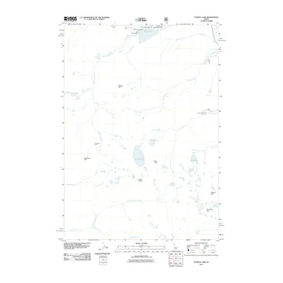 2011 Map of Stanley Lake, 2011 Print