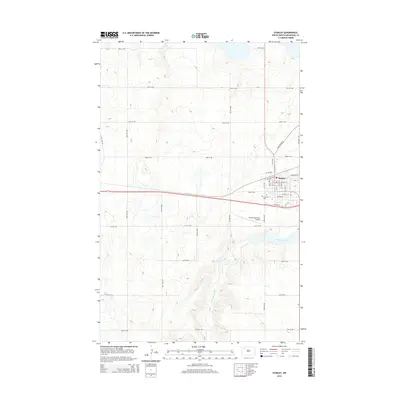 2014 Map of Stanley, 2014 Print