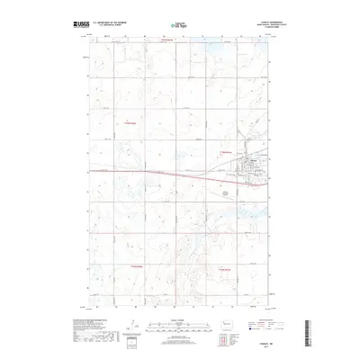2017 Map of Stanley, 2017 Print