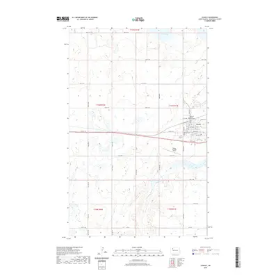 2020 Map of Stanley, 2020 Print