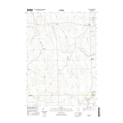 2016 Map of Stanley, 2016 Print