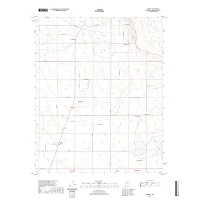 2020 Map of Stanley, 2020 Print
