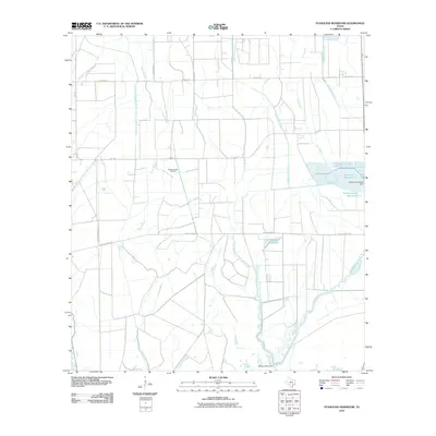 2010 Map of Stanolind Reservoir, 2010 Print