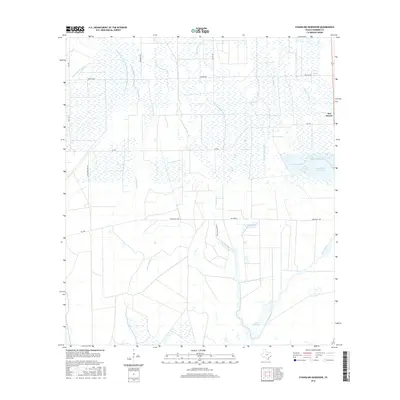 2016 Map of Stanolind Reservoir, 2016 Print