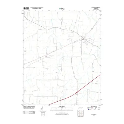 2010 Map of Stanton, 2010 Print