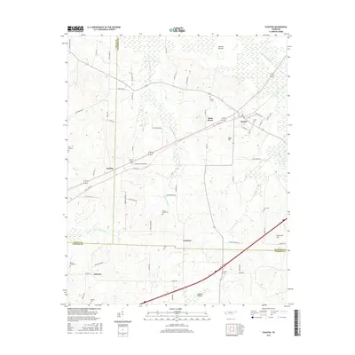 2016 Map of Stanton, 2016 Print