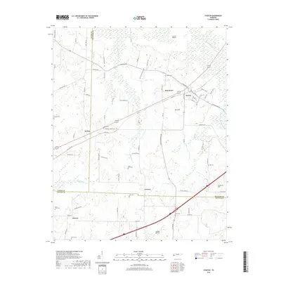 2019 Map of Stanton, 2019 Print